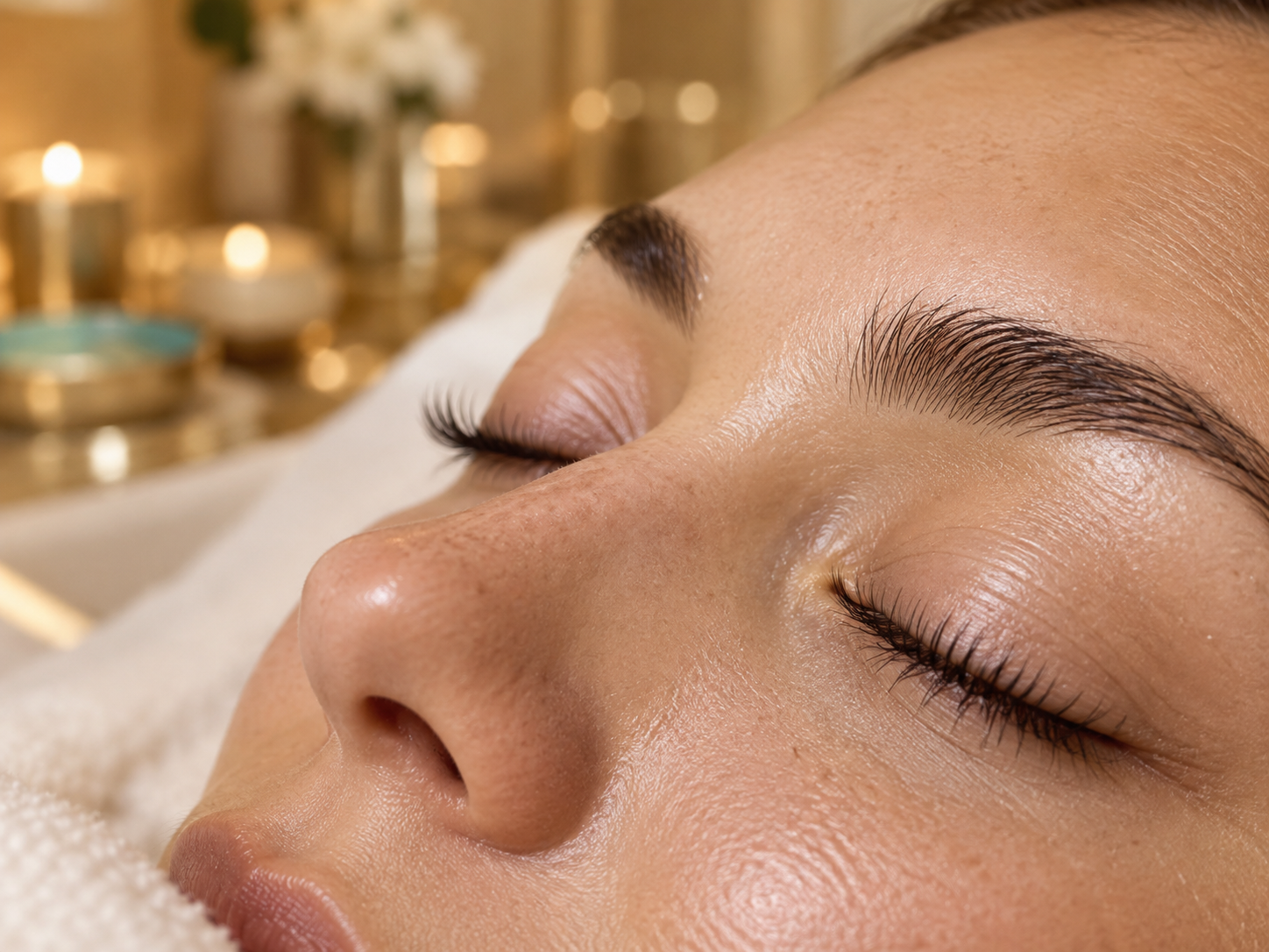 Natural lashes after lash lift